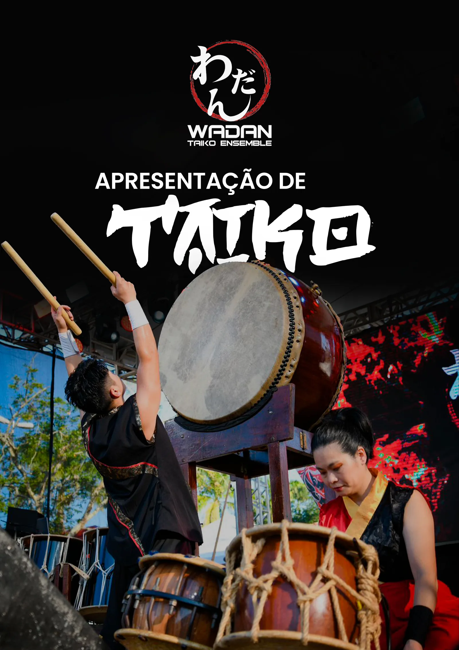Apresentação de Taiko