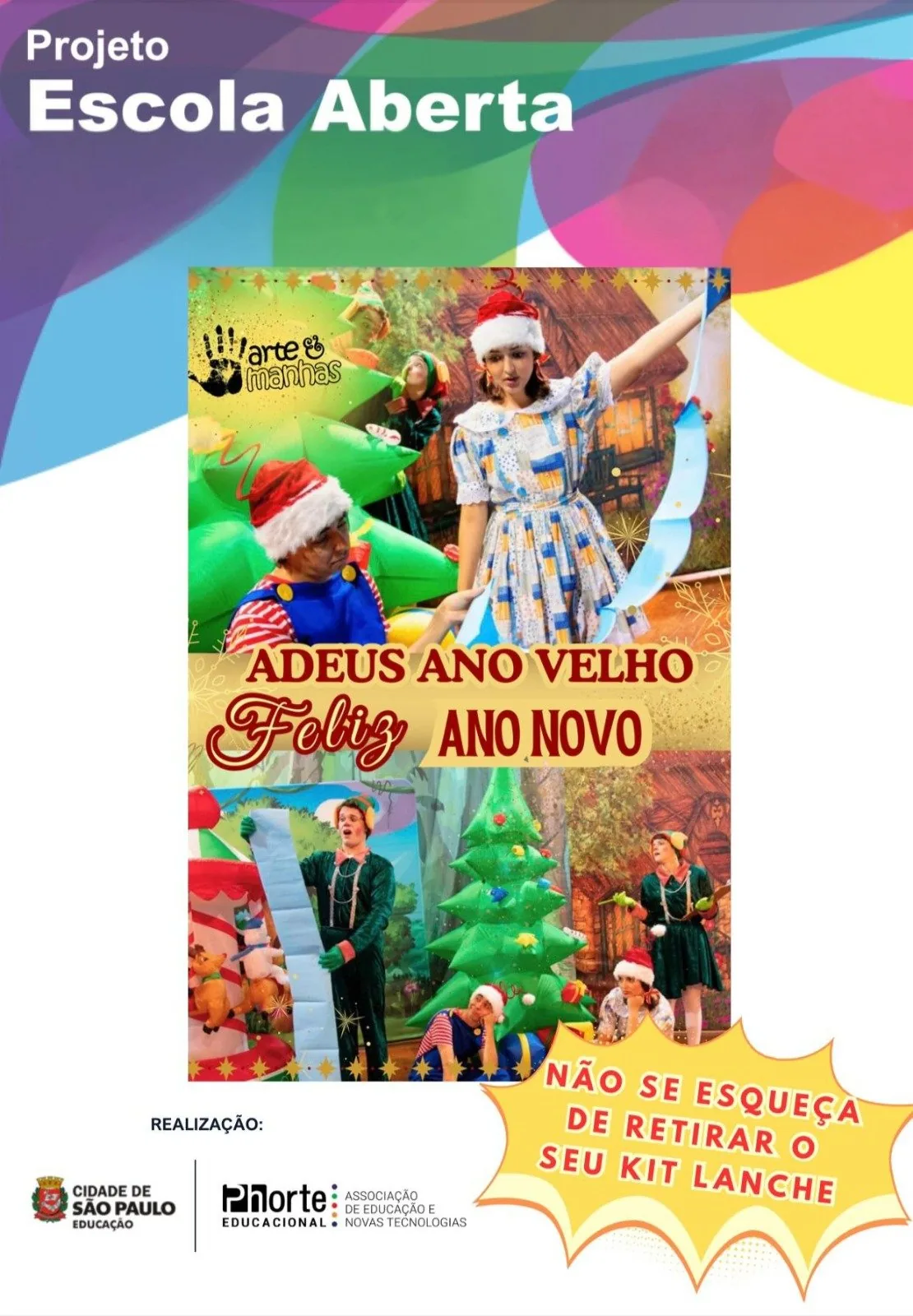 Adeus ano velho, feliz ano novo
