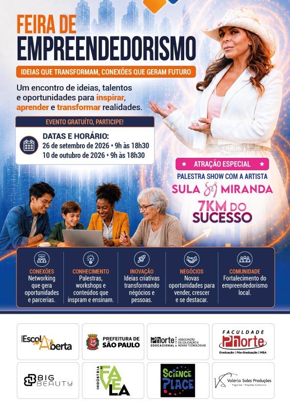 A Feira do Empreendedorismo 2026