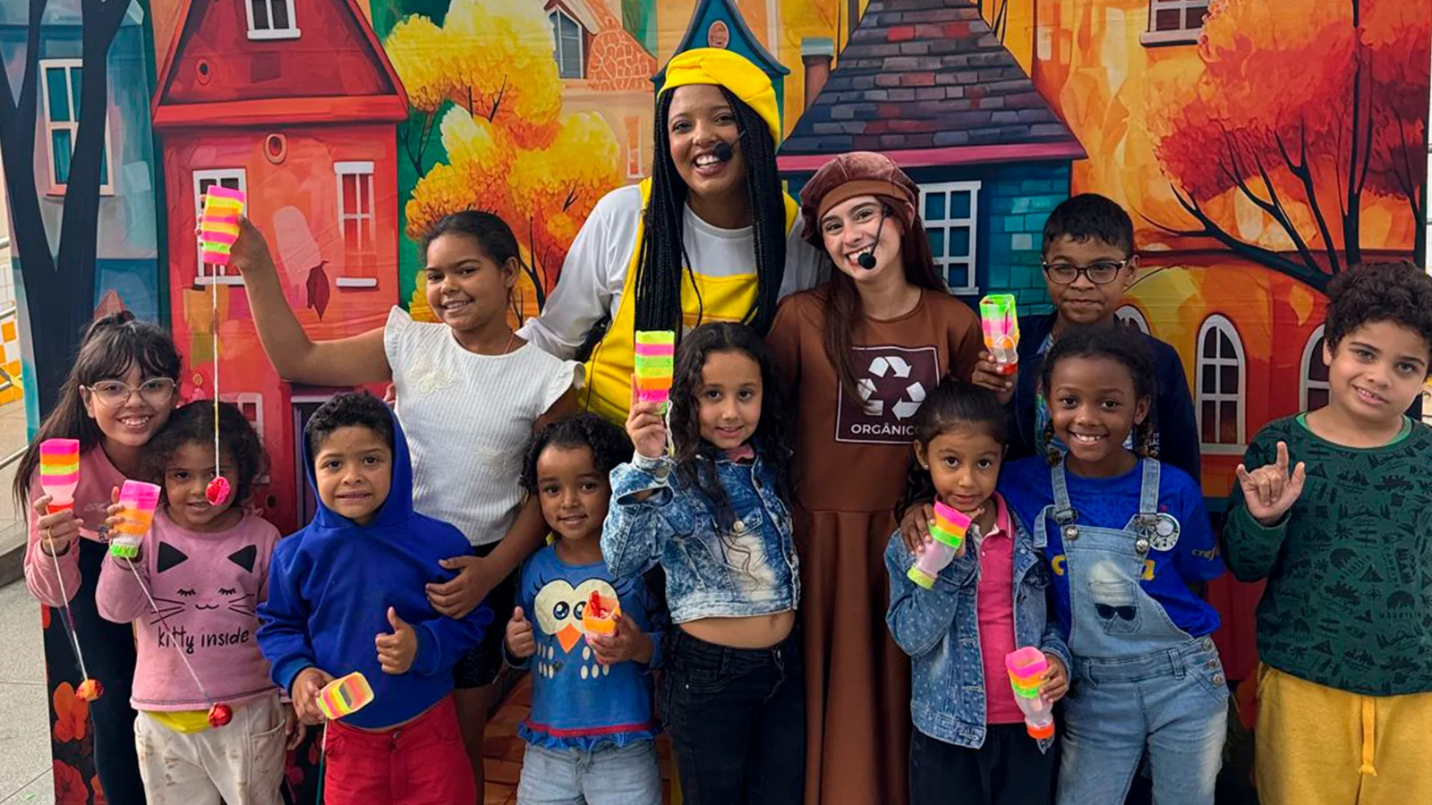 Alegria, Cultura e Convivência nas Festas Juninas do Projeto Escola Aberta
