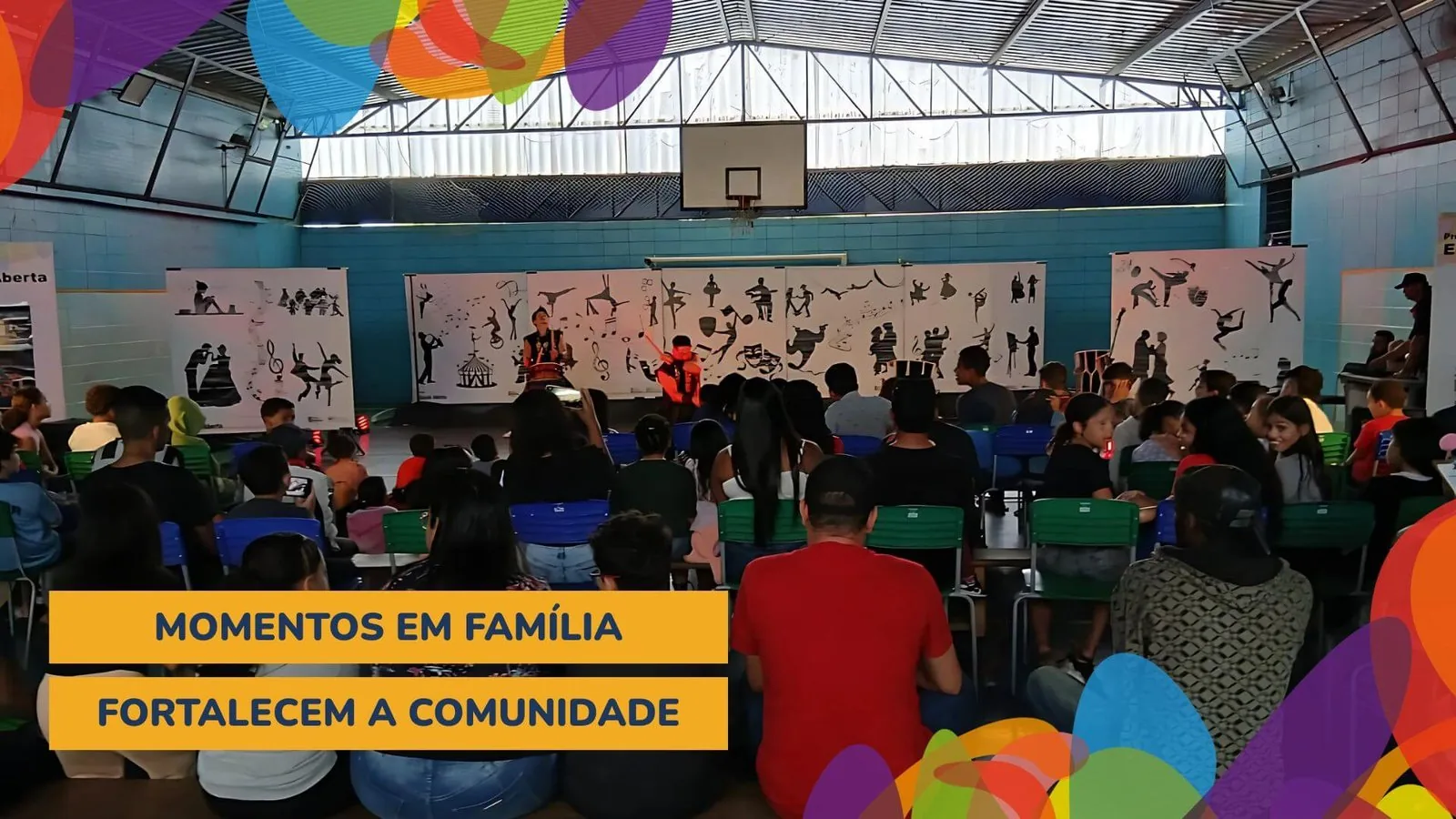 Momentos em família fortalecem a comunidade