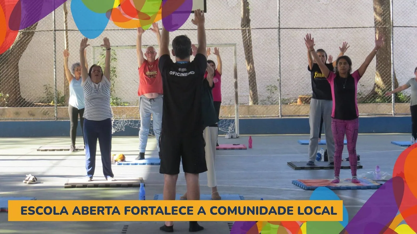 Escola Aberta fortalece a comunidade local