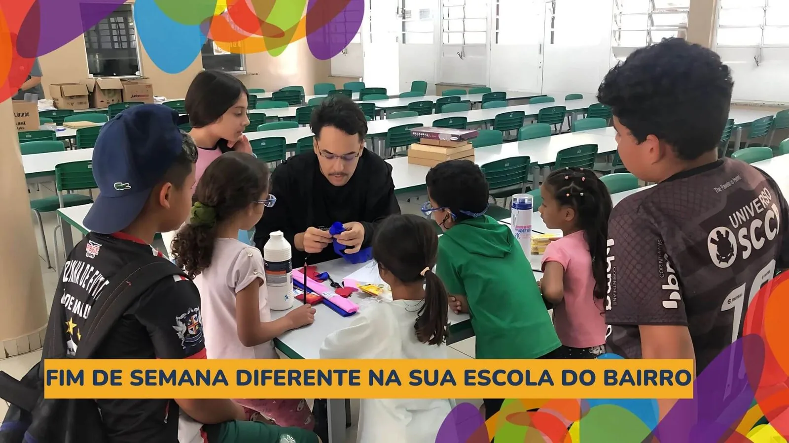 Fim de semana diferente? Tem sim, e é na sua escola!