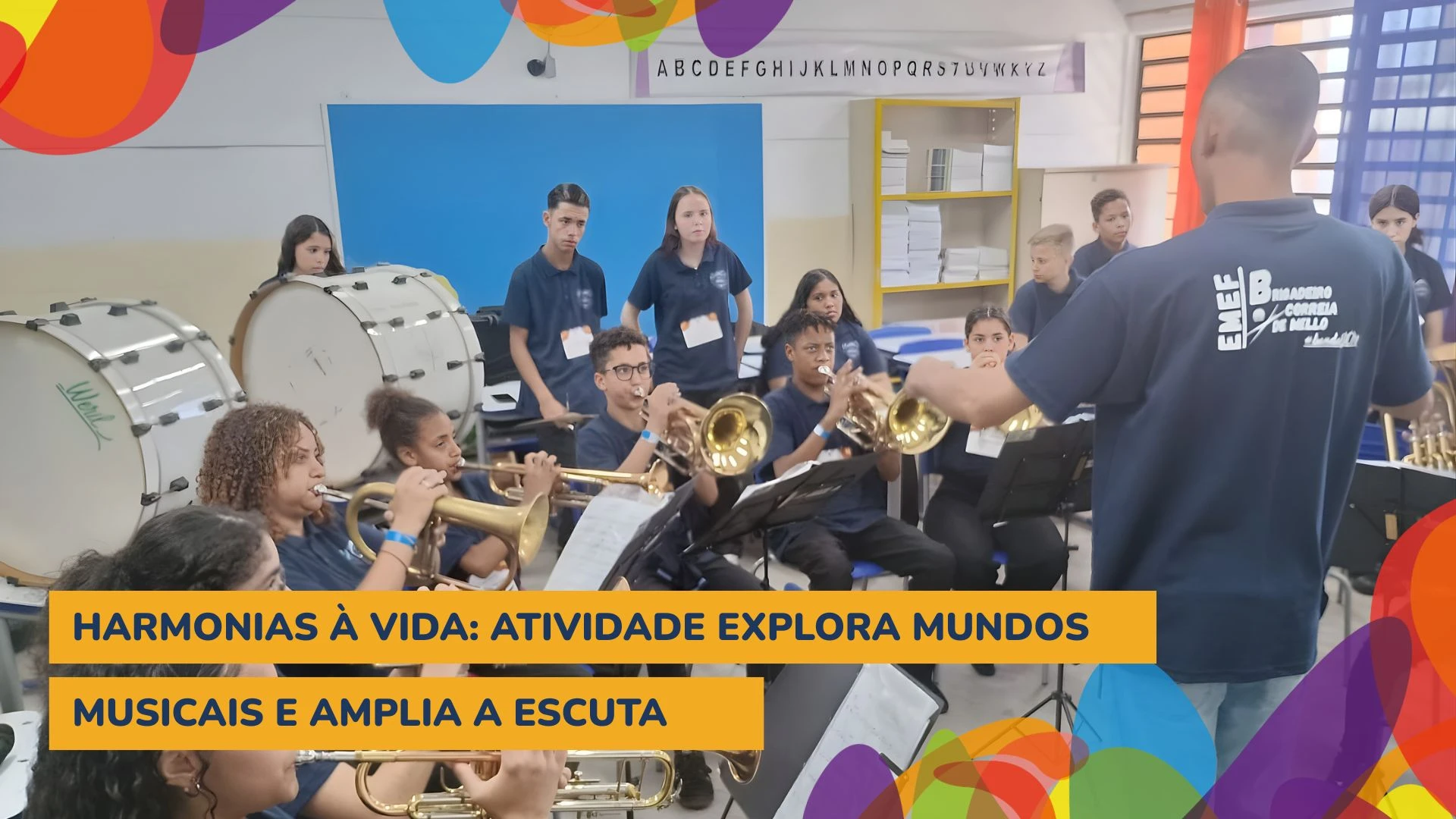 Harmonias à vida: atividade explora mundos musicais e amplia a escuta
